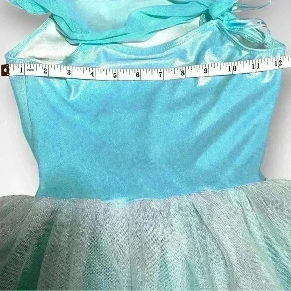 Princess Costume with Crown and Cape Ana Elsa Frozen Medium Child + Crown - Picture 9 of 14